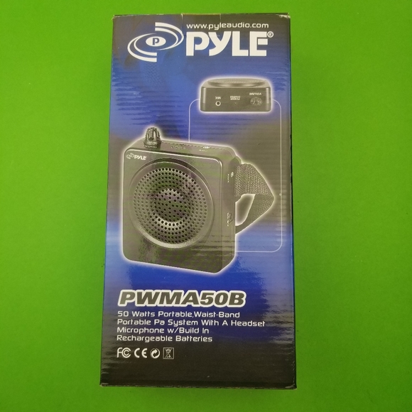 PWMA50B Portable Waist-Band Portable PA System Mic +Rechargeable Batteries - Picture 4 of 7